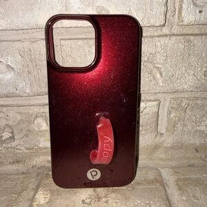 Loopy - 13 Pro Max - Maroon Shimmer Phone Cover - No Bag!!!